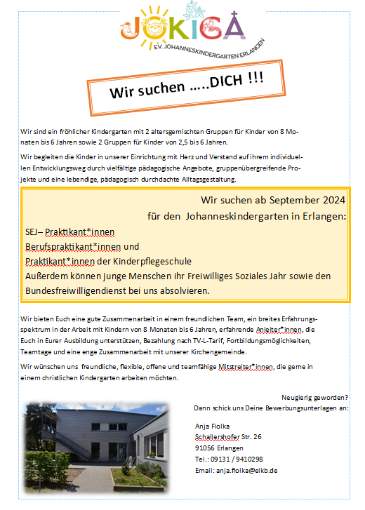  Stellenausschreibungen 